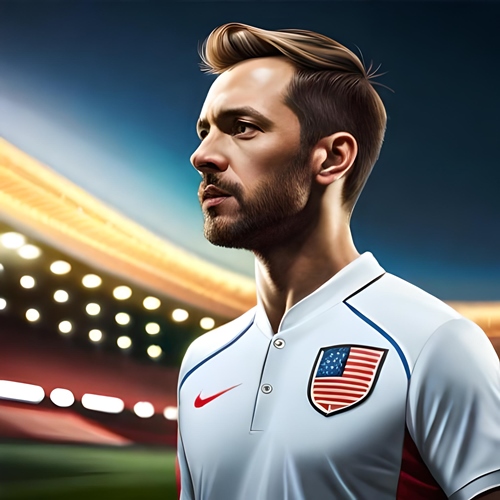Ein Spieler, der es geschafft hat, in einem Stadion