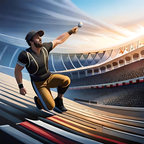 Ein Beispiel für ein virtuelles Sportspiel